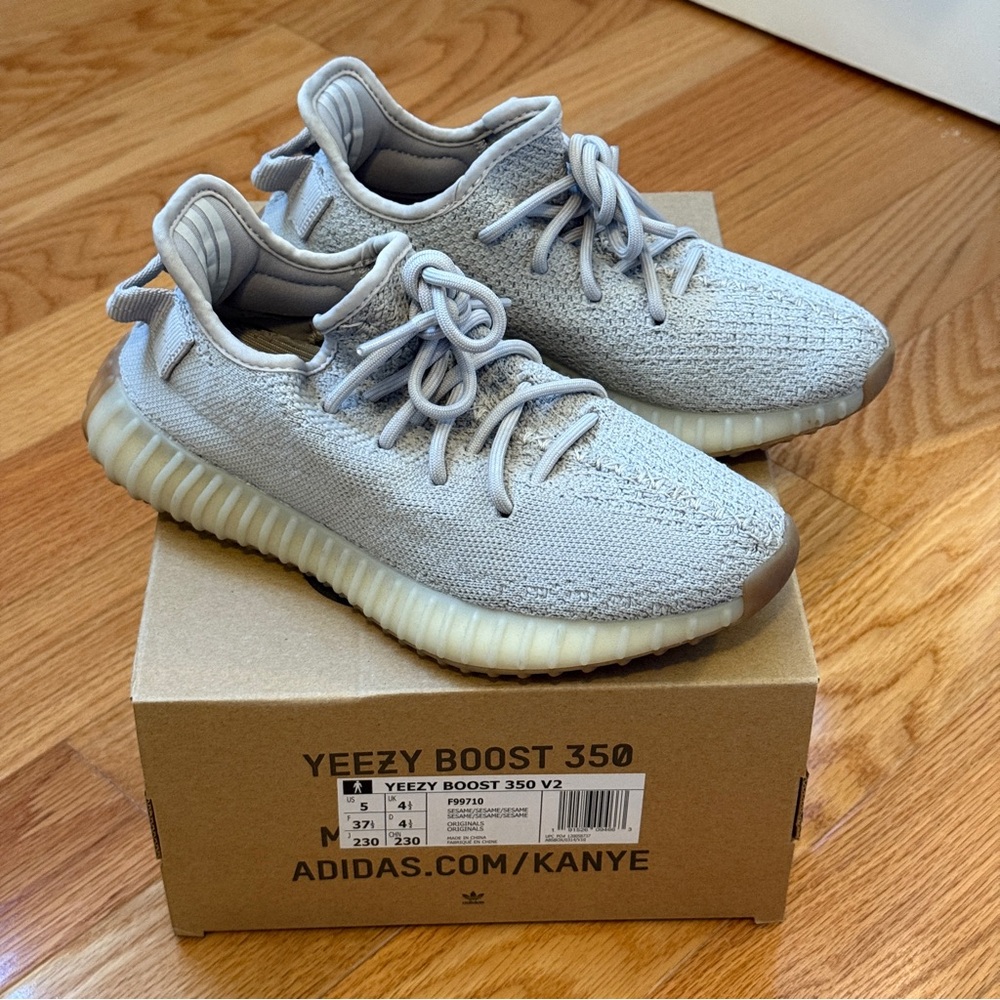 Adidas Yeezy Boost 350 V2 ‘Sesame’ - Size 5 Men’s / 6 Women’s